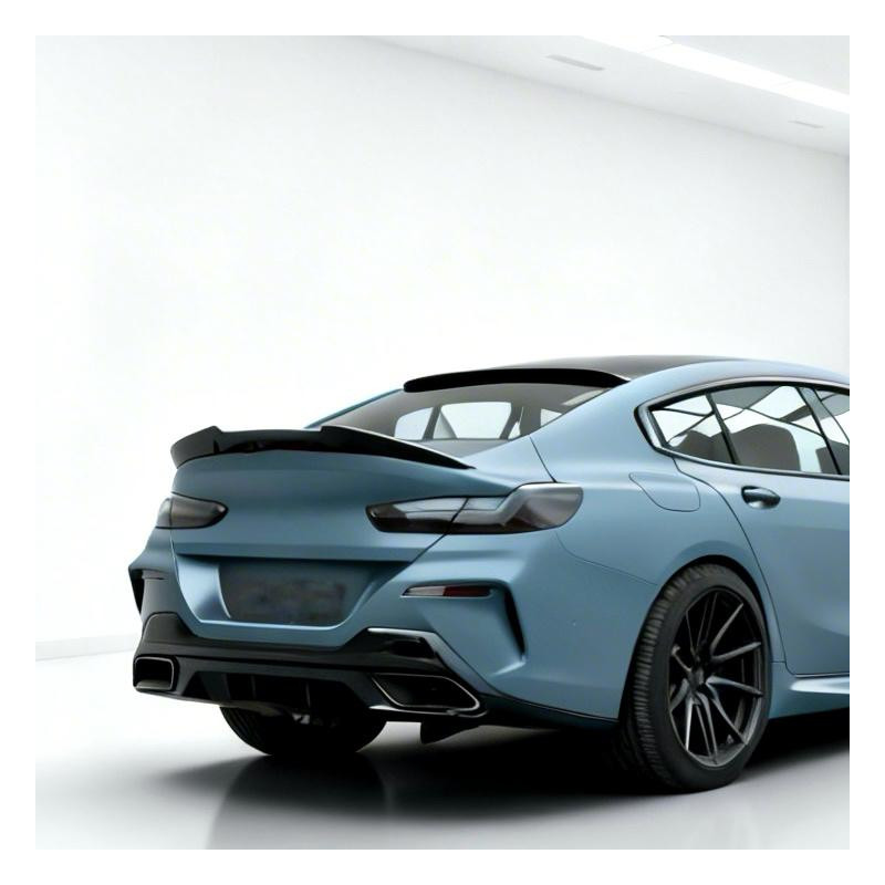Carbonteile Tuning 1879 - Heckspoiler Spoiler Lippe Deep V2 Vollcarbon passend für BMW 8er G16 M8 F93 Gran Coupe