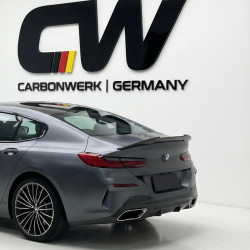 Carbonteile Tuning 1879 - Heckspoiler Spoiler Lippe Deep V2 Vollcarbon passend für BMW 8er G16 M8 F93 Gran Coupe