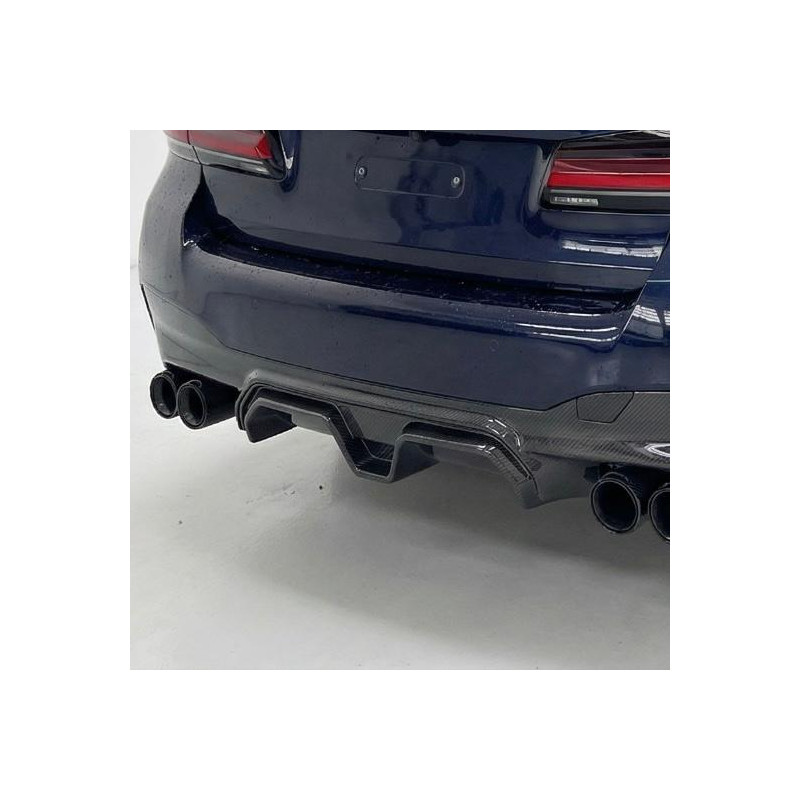 Carbonteile Tuning 1895 - Diffusor Clubsport Vollcarbon passend für BMW M5 F90