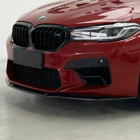 Carbonteile Tuning Frontaufsatz Frontlippe Spoiler Schwert V1 Vollcarbon passend für BMW F90 M5 Facelift - 1897