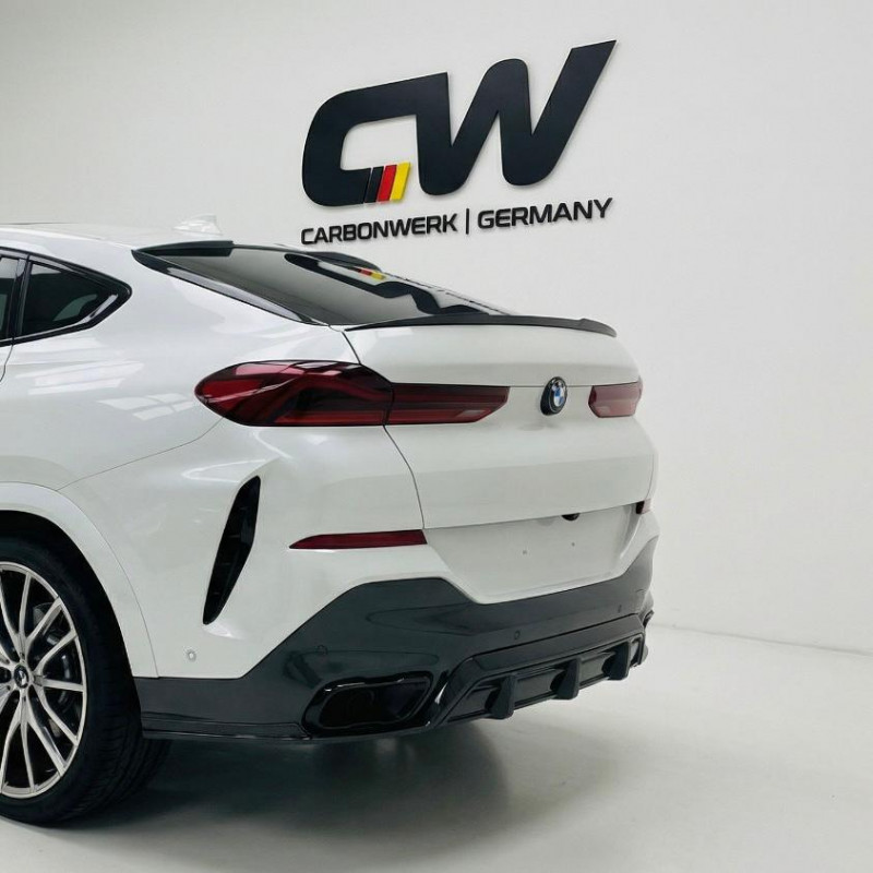 Carbonparts Tuning 1902 - Heckspoiler Highkick S Vollcarbon passend für BMW X6 G06 X6M F96