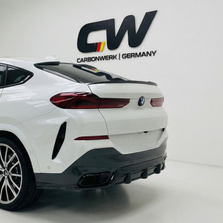 Carbonparts Tuning 1902 - Heckspoiler Highkick S Vollcarbon passend für BMW X6 G06 X6M F96