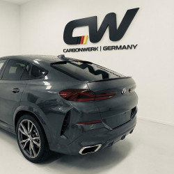Carbonparts Tuning 1902 - Heckspoiler Highkick S Vollcarbon passend für BMW X6 G06 X6M F96