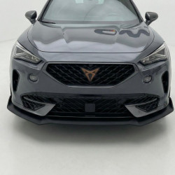 Carbonparts Tuning 2279 - Frontlippe Lippe Spoiler Schwert ABS Schwarz Glänzend passend für Cupra Formentor