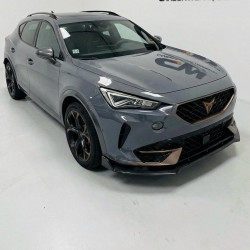 Pièces en carbone Tuning 2279 - Frontlippe Lippe Spoiler Schwert ABS Schwarz Glänzend passend für Cupra Formentor