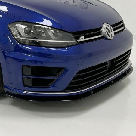 Carbonteile Tuning 2035 - Frontlippe Lippe Schwert ABS Glanz Schwarz passend für Volkswagen Golf 7 R