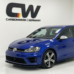Carbonteile Tuning 2035 - Frontlippe Lippe Schwert ABS Glanz Schwarz passend für Volkswagen Golf 7 R