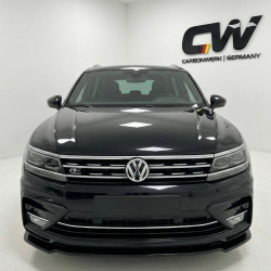 Carbonteile Tuning 2045 - Frontlippe Lippe Schwert ABS Glanz Schwarz passend für Volkswagen Tiguan Mk2 R-Line