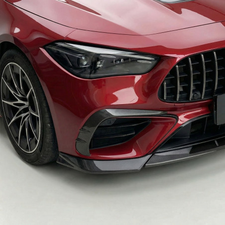 Carbonteile Tuning Zierblende Splitter Canards Front vorne Vollcarbon passend für Mercedes Benz CLE-Klasse A236 C236 CLE53 AM...