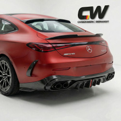 Carbonteile Tuning Dachspoiler Heckspoiler Lippe Spoiler Performance Vollcarbon passend für Mercedes Benz CLE-Klasse A236 C23...