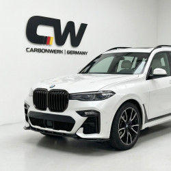 Carbonteile Tuning 1913 - Frontlippe Spoiler Schwert Performance ABS schwarz glänzend passend für BMW X7 G07 mit MPaket