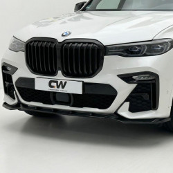 Carbonparts Tuning 1913 - Frontlippe Spoiler Schwert Performance ABS schwarz glänzend passend für BMW X7 G07 mit MPaket