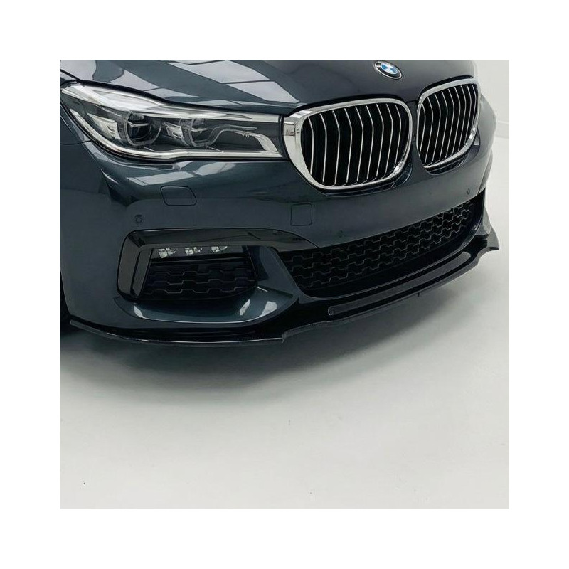 Carbonteile Tuning 1916 - Frontlippe Spoiler Schwert Performance ABS schwarz glänzend passend für BMW 7er G11 G12 Vorfacelift...