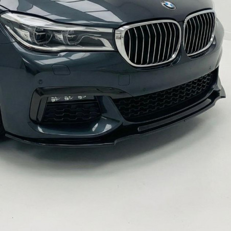 Carbonteile Tuning 1916 - Frontlippe Spoiler Schwert Performance ABS schwarz glänzend passend für BMW 7er G11 G12 Vorfacelift...