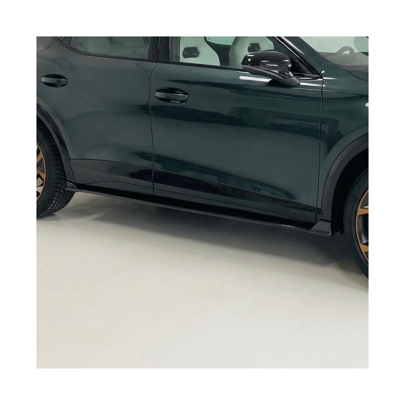 Pièces en carbone Tuning 1921 - Seitenschweller Ansätze Sideskirt Extension Carbon passend für Cupra Formentor + VZ5