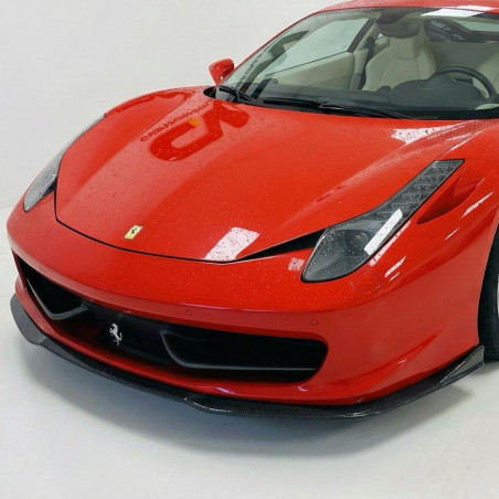 Carbonteile Tuning 1922 - Frontlippe Spoiler Schwert V2 Carbon passend für Ferrari 458