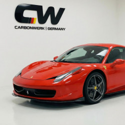 Carbonteile Tuning 1922 - Frontlippe Spoiler Schwert V2 Carbon passend für Ferrari 458