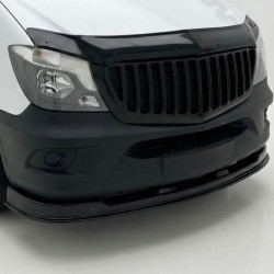 Carbonparts Tuning 2480 - Frontlippe Lippe Schwert Frontspoiler ABS Glanz Schwarz passend für Mercedes Benz Sprinter 2014-2018