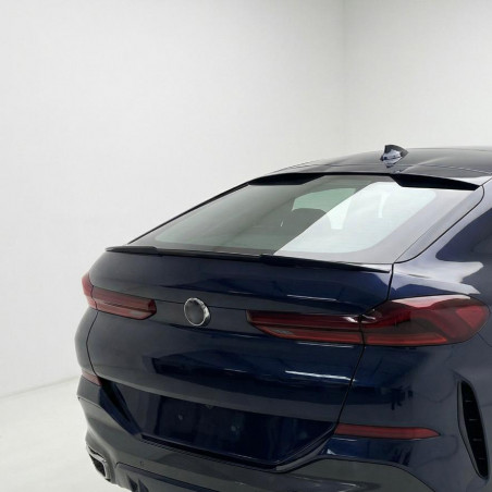 Carbonteile Tuning Heckspoiler Lippe Spoiler Highkick schwarz glänzend passend für BMW X6 G06 + X6M F96 - 2958