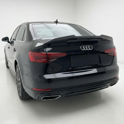 Carbonteile Tuning 1940 - Heckspoiler Spoiler Lippe DEEP V2 Carbon passend für AUDI A4 S4 RS4 B9 Limousine