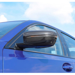 Weiße Kohlefaser-Spiegelabdeckung Auto-Seitenspiegelkappen-Abdeckschale für  Bmw G11 G12 G14 G15 G16 G22 G23 G30 G31 G38 G20 G28