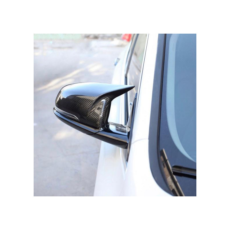 Carbonparts Tuning 1903 - Spiegelkappen Vollcarbon passend für BMW 1er F40 2er F44 X1 F48 X2 F39 Z4 G29 Toyota Supra MK5 A90