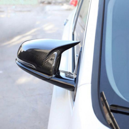 Carbonparts Tuning 1903 - Spiegelkappen Vollcarbon passend für BMW 1er F40 2er F44 X1 F48 X2 F39 Z4 G29 Toyota Supra MK5 A90