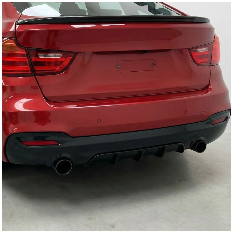 Carbonteile Tuning 2025 - Diffusor Heck Heckdiffusor Performance schwarz Glanz passend für BMW 3er GT F34 340i