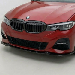 Carbonteile Tuning 2034 - Frontlippe Lippe Schwert ABS Glanz Schwarz passend für BMW 3er G20 G21 M Paket