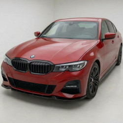 Carbonteile Tuning 2034 - Frontlippe Lippe Schwert ABS Glanz Schwarz passend für BMW 3er G20 G21 M Paket