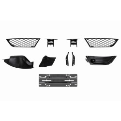 Carbonteile Tuning Stoßstange Vorne Front Frontstoßstange für Mercedes CLS-Klasse C218 W218 nicht 63 AMG - 4188