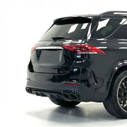 Carbonteile Tuning Heckdiffusor Diffusor ABS schwarz glanz passend für Mercedes Benz GLE-Klasse W167 V167 SUV mit AMG-Line NI...