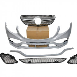 Carbonteile Tuning Stoßstange Vorne Front Frontstoßstange für Mercedes-Benz GLC-Klasse X253 Vorfacelift nicht 63 AMG - 4190