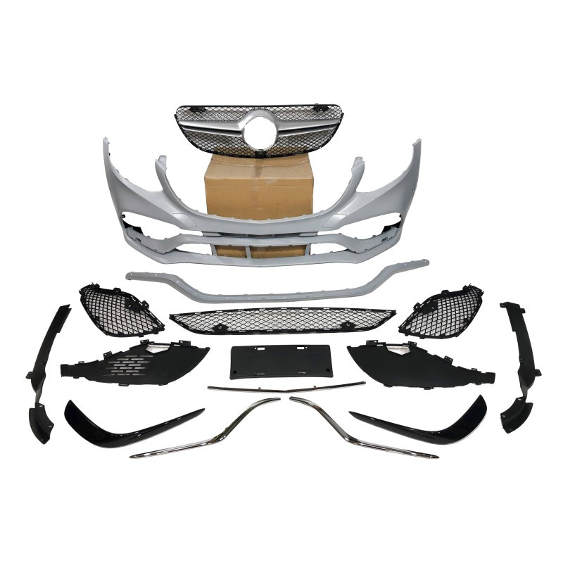 Carbonteile Tuning Stoßstange Vorne Front Frontstoßstange für Mercedes-Benz GLC-Klasse X253 Vorfacelift nicht 63 AMG - 4190