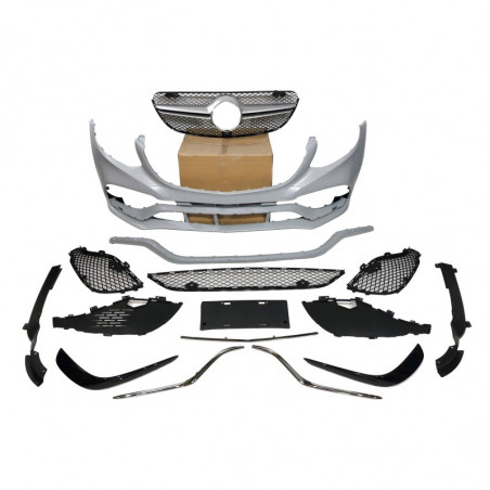 Carbonteile Tuning Stoßstange Vorne Front Frontstoßstange für Mercedes-Benz GLC-Klasse X253 Vorfacelift nicht 63 AMG - 4190