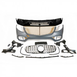 Carbonteile Tuning Stoßstange Vorne Front Frontstoßstange für Mercedes-Benz GLC-Klasse X253 Vorfacelift nicht 63 AMG - 4191