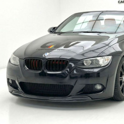 Carbonteile Tuning 1443 - Frontlippe Spoiler Schwert V1 ABS schwarz glänzend passend für BMW 3er E92 E93 Vorfacelift mit MPaket