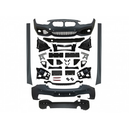 Carbonteile Tuning 2186 - Bodykit V3.1 Stoßstange Vorne Hinten passend für BMW 1er F20 LCI