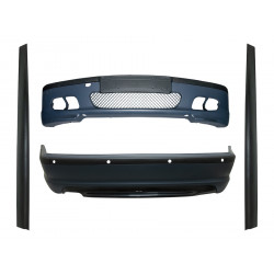 Carbonteile Tuning Bodykit Stoßstange vorne Front hinten Heck Seitenschweller passend für BMW 3er E46 Limousine - 4194