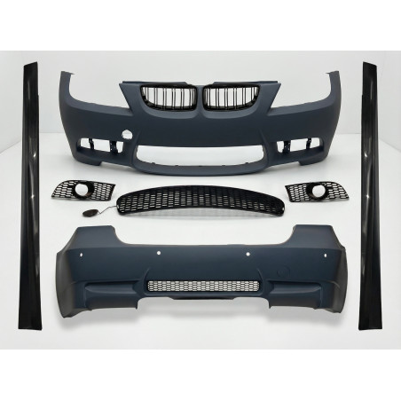 Pièces en carbone Tuning Bodykit Stoßstange vorne Front hinten Heck Seitenschweller passend für BMW 3er E90 LCI Limousine - 4195