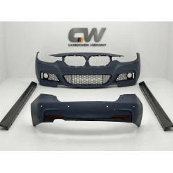 Carbonteile Tuning Bodykit Stoßstange vorne Front hinten Heck Seitenschweller passend für BMW 3er F30 - 2197