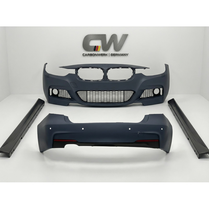 Carbonparts Tuning 2197 - Bodykit Front bumper Rear bumper Side skirts fits BMW 3 Series F30