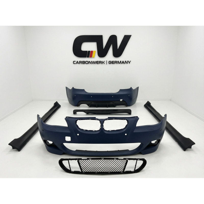 Carbonteile Tuning Bodykit Stoßstange vorne Front hinten Heck Seitenschweller passend für BMW 5er E60 M - 2178