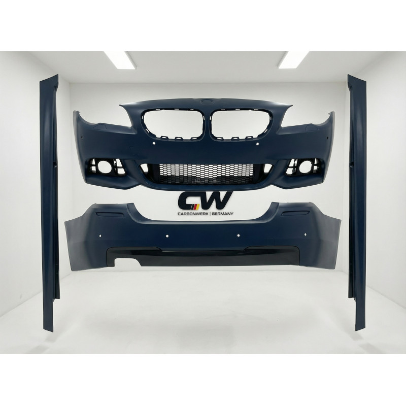 Carbonteile Tuning Bodykit Stoßstange vorne Front hinten Heck Seitenschweller passend für BMW 5er F10 Limousine LCI - 2925