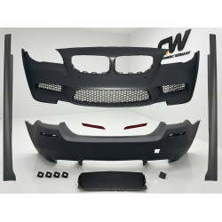 Carbonteile Tuning Bodykit V2 Stoßstange vorne Front hinten Heck Seitenschweller passend für BMW 5er F10 Limousine LCI - 4202