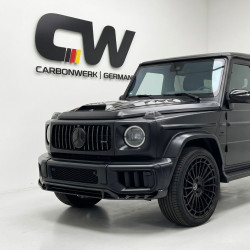 Frontlippe Lippe Frontspoiler Schwert Vollcarbon passend für Mercedes Benz G-Klasse W465 G63 AMG - 4206
