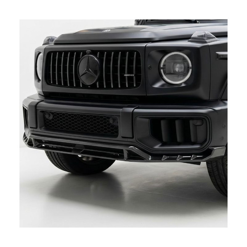 Frontlippe Lippe Frontspoiler Schwert Vollcarbon passend für Mercedes Benz G-Klasse W465 G63 AMG - 4206