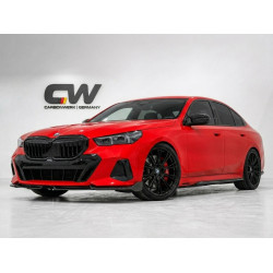 Frontlippe Lippe Spoiler Schwert Performance Vollcarbon Carbon für BMW 5er G60 G61 + i5 M Sportpaket - 4210