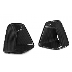 Lufteinlass Vents Abdeckung Gitter Vollcarbon Carbon passend für BMW 5er G60 G61 + I5 M Sportpaket - 4212
