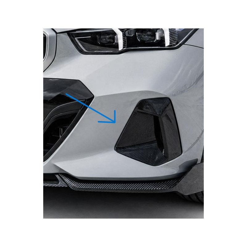 Lufteinlass Vents Abdeckung Gitter Vollcarbon Carbon passend für BMW 5er G60 G61 + I5 M Sportpaket - 4212
